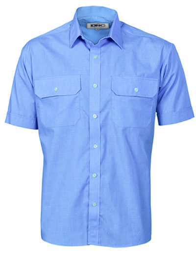 3211 Polyester Cotton Work Shirt - Short Sleeve