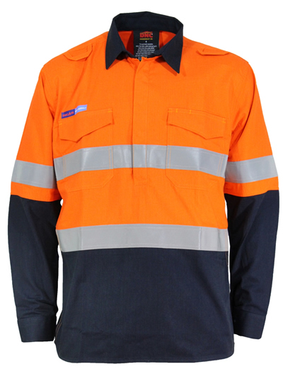 3447 Inherent FR PPE1 2T C/F DN L/W Shirt