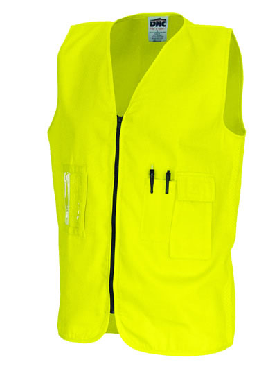 3808 Daytime Cotton Safety Vests