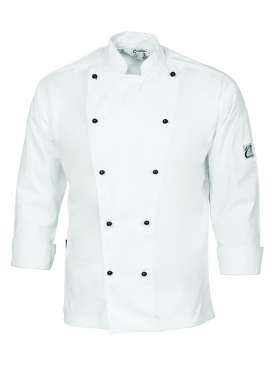 1104 Cool-Breeze Cotton Chef Jacket - Long Sleeve