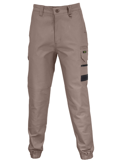 3376 SlimFlex Tradie Cargo Pants- Elastic Cuffs