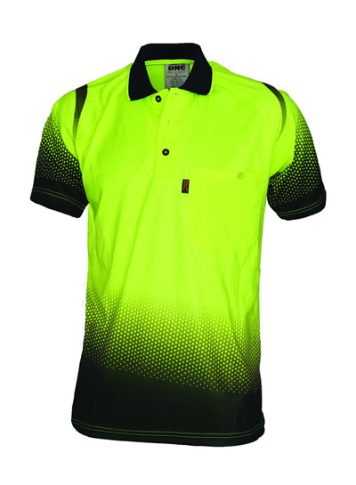 3568 Ocean HiVis Sublimated Polo