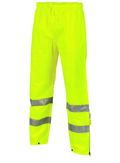 3876 Hi Vis Breathable Anti-Static Pants with 3M R/Tape