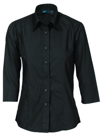 4203 Ladies Polyester Cotton Shirt - 3/4 Sleeve