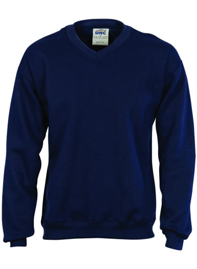 5301 V-Neck Fleecy Sweatshirt (Sloppy Joe)